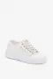 Дамски маратонки с връзки на платформа Lee Cooper LCW-26-44-4480, снимка 3