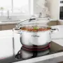 Тенджера от неръждаема стомана Cheffinger с индукционно дъно и стъклен капак, снимка 1