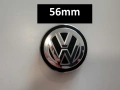 Капачки за джанти VW 56мм - 4 броя Volkswagen, снимка 1