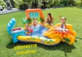 Детски басейн с пързалка и  пръскалка, басейн Intex, снимка 1