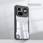 XUNDD Прозрачен Калъф за Nothing Phone (4a) Pro - TPU+Акрил, Airbag, 0.8mm защита, Черен, снимка 3