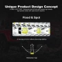 81см 585W 9D LED bar три реда – 48800lm мощен прожектор за джипове, снимка 4