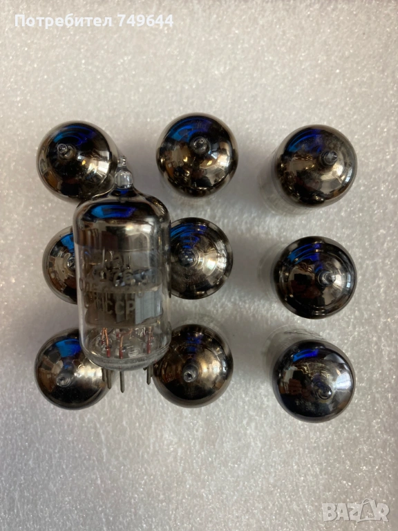 Електронни лампи 6Ф12П - 10 броя, снимка 1