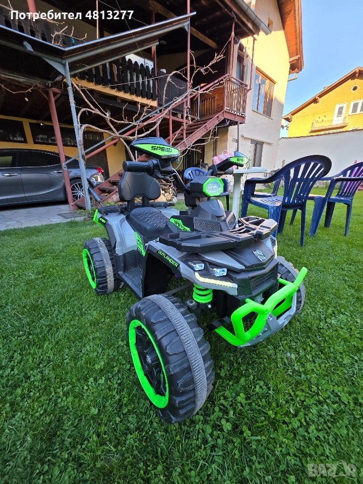 Детско акумулаторно бъги Moni Speed 12V с дистанционно управление и музика, снимка 1