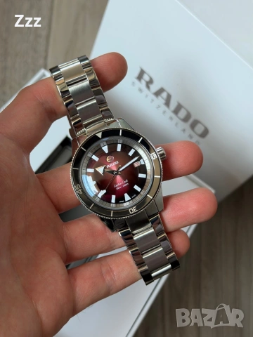 Автоматичен мъжки часовник Rado Captain Cook 42mm, снимка 2 - Мъжки - 55003645