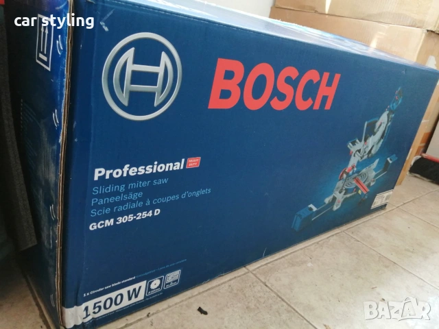 Bosch Professional GCM 305-254 D пендула герунг, снимка 12 - Триони и циркуляри - 55115217