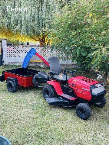Трактор косачка MTD с ремарке