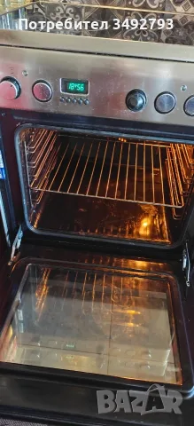 Готварска печка Индезит с керамични котлони