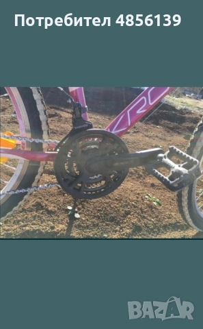 Велосипед KROSS 24 LIZZY D MTB T TZ50 велосипед Pink/White, снимка 5 - Велосипеди - 54899162