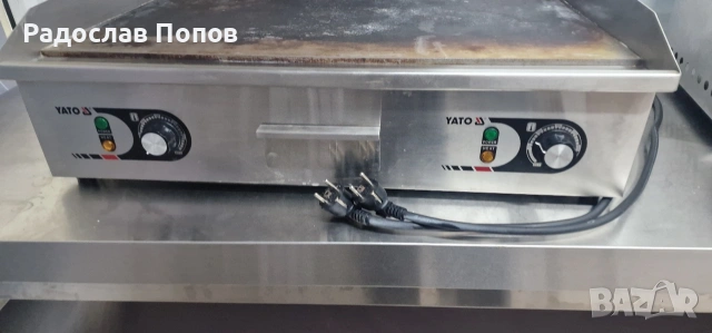 Електрическа гладка скара 70 см, снимка 2 - Обзавеждане за заведение - 53981713