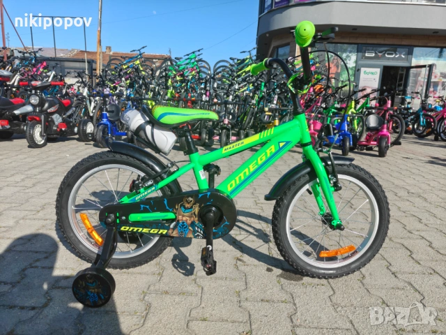 BG Детски велосипед 16" MASTER зелен