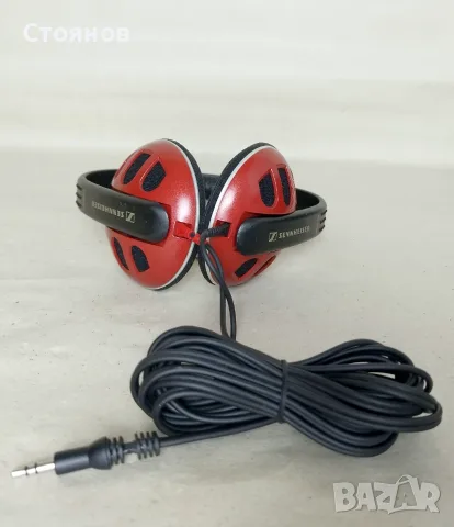 Класически Hi-Fi слушалки от '90-те "Sennheiser HD 450 II", снимка 4 - Слушалки и портативни колонки - 55369353