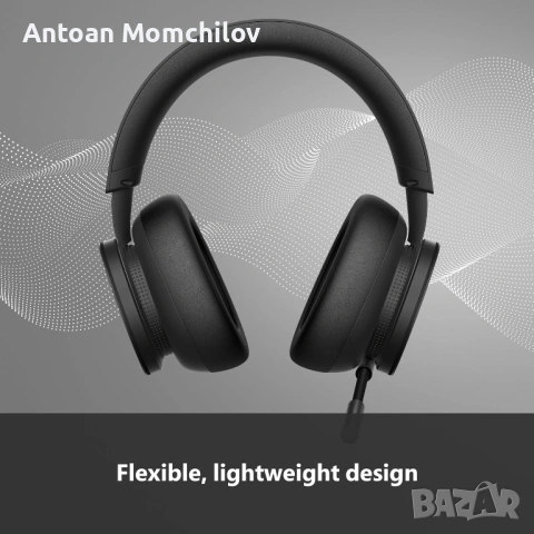Безжични слушалки Xbox Wireless Headset Carbon Black, снимка 4 - Bluetooth слушалки - 54860644