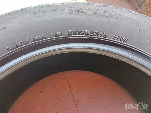 Летни гуми Bridgestone Turanza 255/55R19, снимка 3 - Гуми и джанти - 54027218