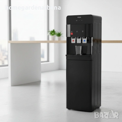 Диспенсер за вода Muhler WD-99CBL с компресор и долно зареждане, снимка 2 - Други - 54170722