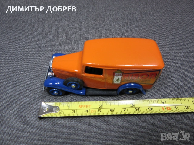 1/43 СТАРА РЕТРО МЕТАЛНА КОЛИЧКА МАЩАБЕН МОДЕЛ CITROEN 500kgs ELIGOR FRANCE, снимка 7 - Колекции - 54119085