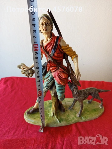 Масивна статуетка на кон, снимка 4 - Антикварни и старинни предмети - 54304848