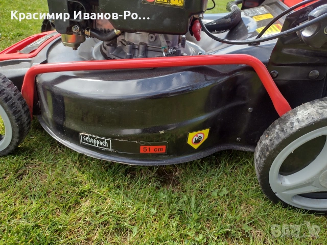 Бензинова самоходна косачка с кош, снимка 4 - Градинска техника - 54004791