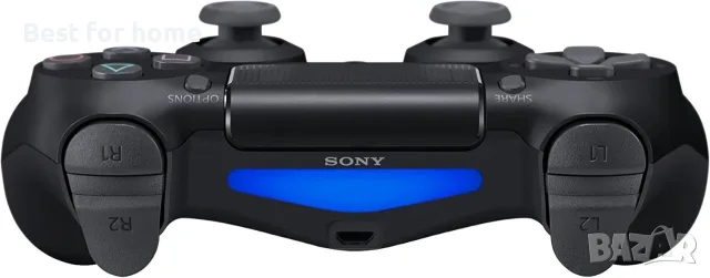 Контролер за Sony PlayStation DualShock 4 - черен (обновен), снимка 4 - Аксесоари - 55577016