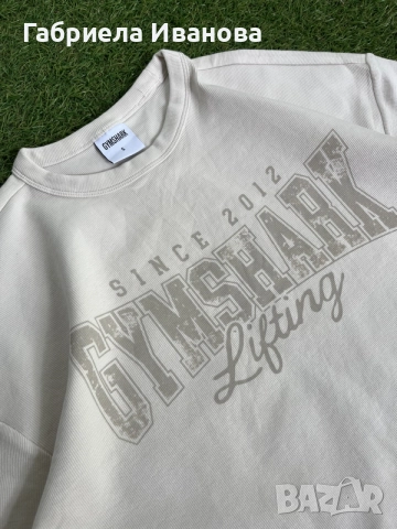 Мъжка тениска Gymshark "Lifting | Размер S | 100% Памук , снимка 3 - Тениски - 55559019