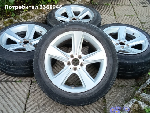 Джанти VW AUDI 16" 5X100 с гуми 205/55/16, снимка 2 - Гуми и джанти - 54795774