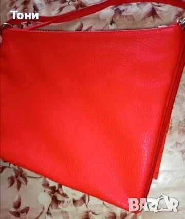 H&M Нова Кожена Дамска Чанта, снимка 3 - Чанти - 55157751