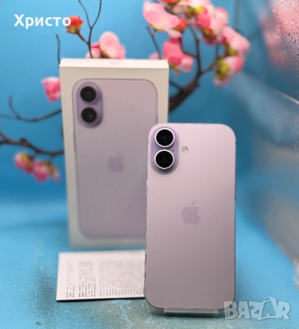ГАРАНЦИОНЕН!!! Apple iPhone 17, 256GB, 5G, Lavender , снимка 3 - Apple iPhone - 54904962