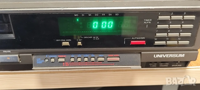 Видео касетен рекордер UNIVERSUM Betamax , снимка 3 - Плейъри, домашно кино, прожектори - 54913277