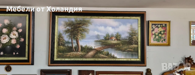 Голям белгийски маслен пейзаж