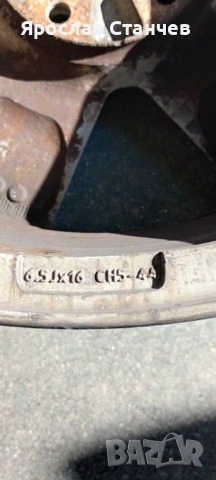 Джанти за Peugeot 16 цола, снимка 5 - Гуми и джанти - 54908697