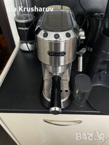 Кафемашина Delonghi Dedica + КафемелачкаGraef, снимка 2 - Кафемашини - 54449121