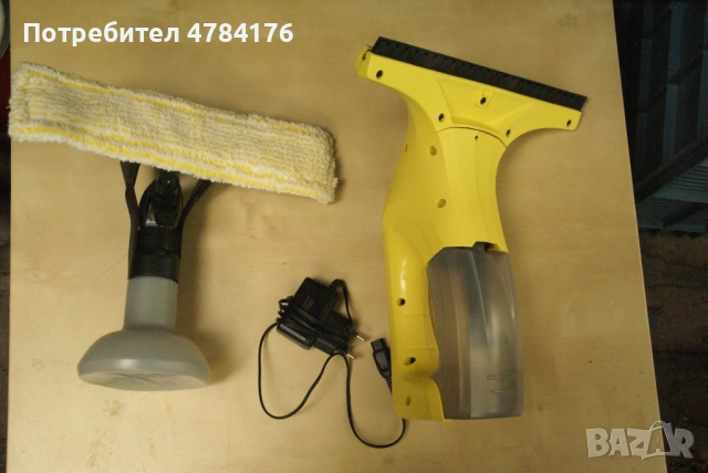 продавам  Kärcher WV 50 Plus – акумулаторен уред за почистване на прозорци, снимка 2 - Други машини и части - 54094967