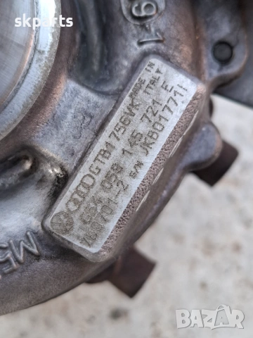 Турбо за Audi A6 C6 2.7 TDI / Ауди А6 Ц6 GTB1756VK 084 059 145 721 E, снимка 5 - Части - 54751418