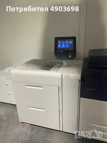 Продава се професионална цветна дигитална печатна машина Xerox Versant 280 Press, снимка 3 - Други машини и части - 55484963