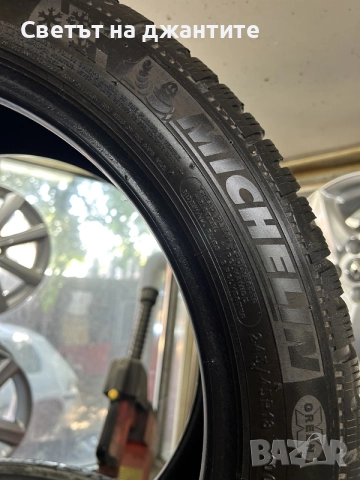 Гуми 245/45/18 Michelin Зимни 4 броя, снимка 9 - Гуми и джанти - 55184660
