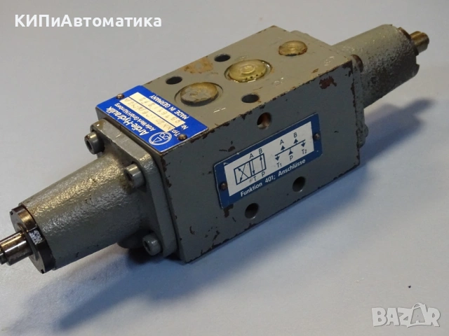 Хидравличен клапан Ardie-Hydraulik NN2RA06/401G/N hydraulic valve NG6, снимка 2 - Резервни части за машини - 54579820
