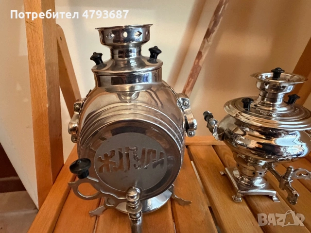 Малки самовари, снимка 6 - Антикварни и старинни предмети - 54649358