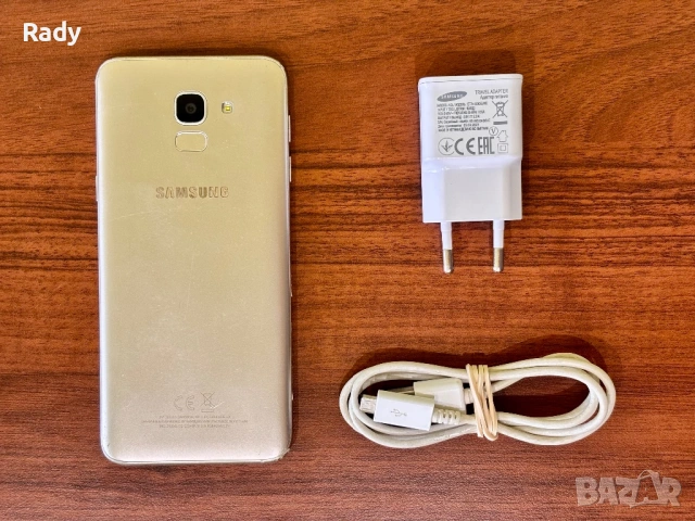 Samsung galaxy J6, 5.6”/3GB/32GB, камера: 8MP/13MP  - използвано, снимка 2 - Samsung - 53619428