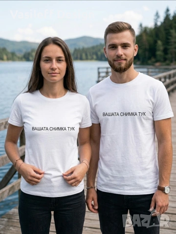 Тениска с снимка, снимка 2 - Тениски - 55069351
