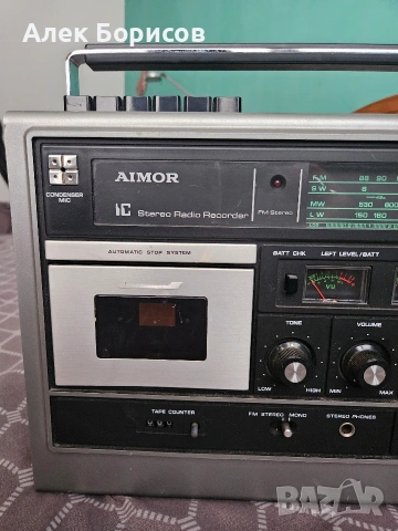 Радиокасетофон Aimor ST-8000SL, снимка 3 - Радиокасетофони, транзистори - 54976687