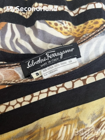 Salvatore Ferragamo дамска блуза S, снимка 4 - Туники - 55683071