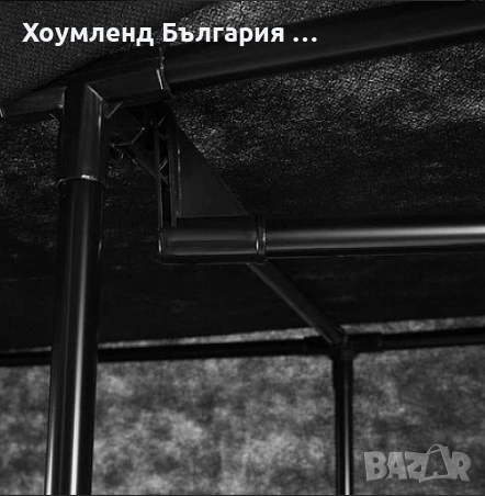 Четирикрилен текстилен гардероб органайзер за дрехи и обувки, снимка 5 - Гардероби - 54304263