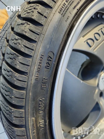 Джанти Dotz 17 цола , 5х100 , 8j ,et32 , 215/40/17 Vw Audi Toyota, снимка 12 - Гуми и джанти - 54460231
