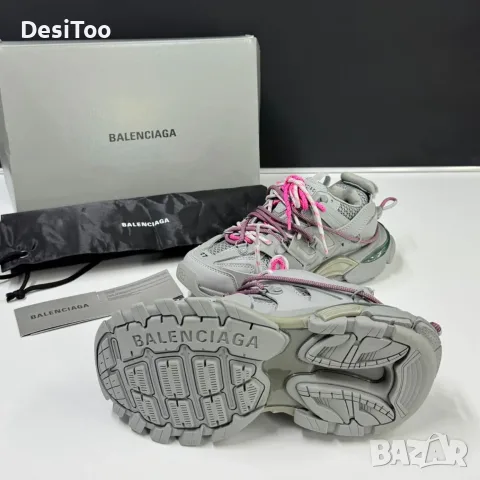 ❗️ПРОМОЦИЯ❗️Balenciaga Track – Grey , снимка 2 - Маратонки - 54305782