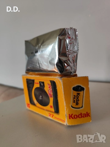 Еднократен Kodak с изтекла лента (2007г.), снимка 5 - Фотоапарати - 54405993
