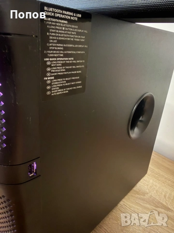 Тонколони Fenda T200X, Bluetooth, радио, дистанционно, usb, снимка 3 - Тонколони - 54576218