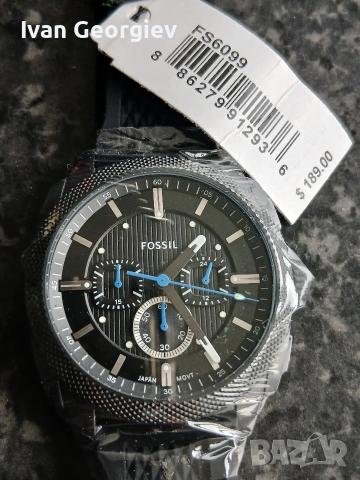 Нов кварцов часовник FOSSIL Machine FS6099