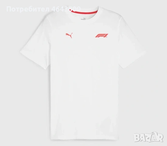 Спортма мъжка тениска PUMA F1,100% памук