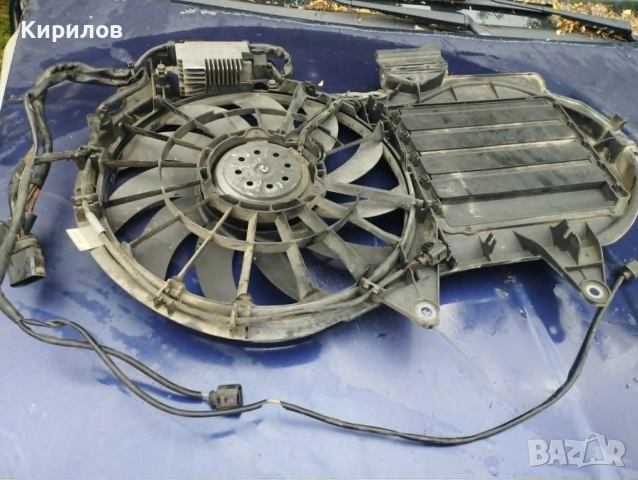 Перка охлаждане за Audi A4  B7 (11.2004 - 06.2008) 2.0 TDI 140 к.с., № 8E0 121 205 AL, снимка 2 - Части - 55253243