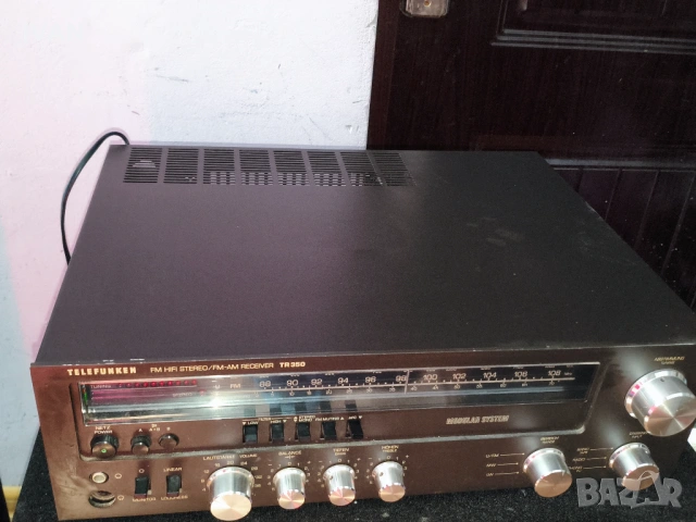 Продавам усилвател telefunken-tr350, снимка 3 - Ресийвъри, усилватели, смесителни пултове - 54239302